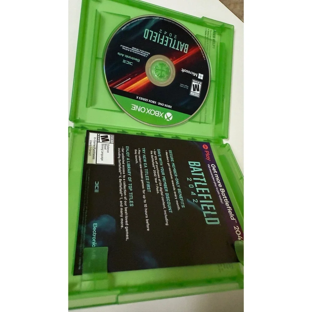 Xbox One Battlefield 2042 video game for Xbox One and XBox series X‎